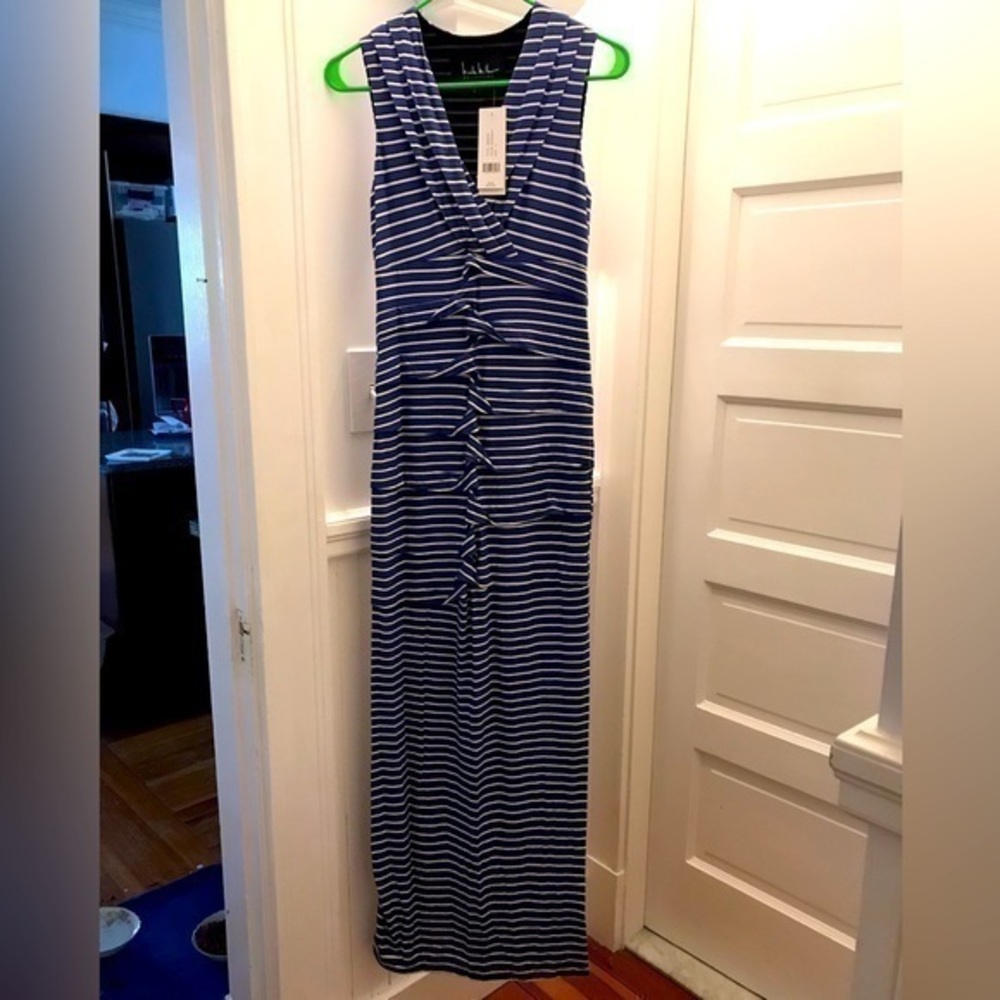 NWT Nicole Miller Maxi Dress, Size Small